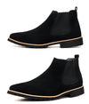 High-top Sleeve Suede Leather Boots