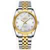 Men's Quartz Rhinestone Simple Watch