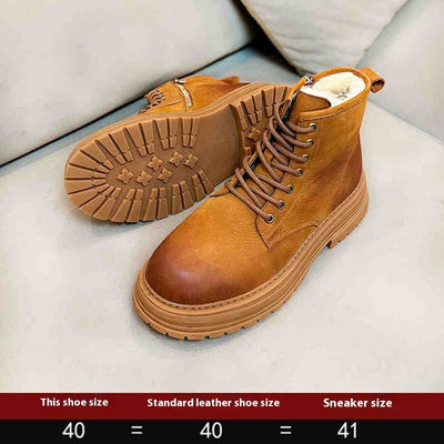 Sheepskin Fur Snow Boots