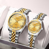 Men's Quartz Rhinestone Simple Watch