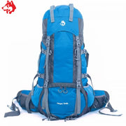 External frame 85L Hiking Backpack