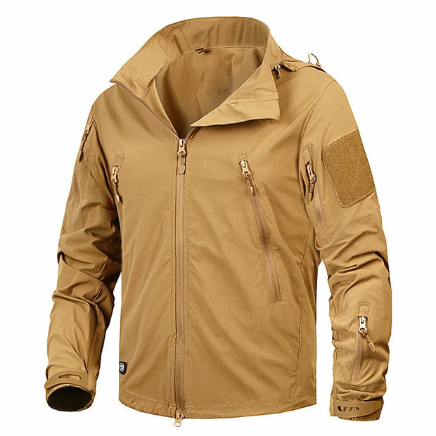 Breathable Nylon Light Windbreaker Jacket Coat