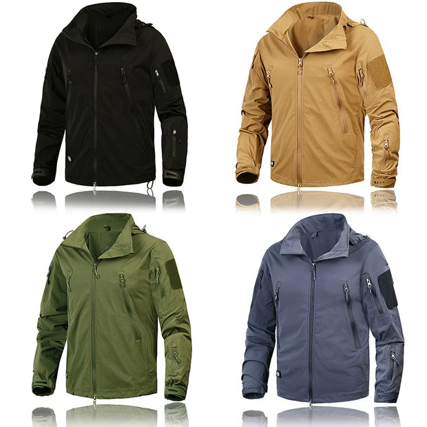 Breathable Nylon Light Windbreaker Jacket Coat