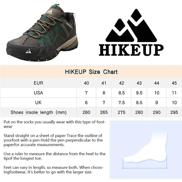 Cushioning Nonslip Men's Hiking Shoe