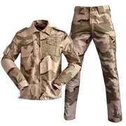 Men & Women Outdoor Green Camouflage Field Suit