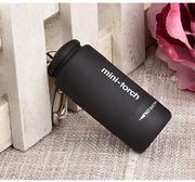 1PC Mini Keychain Pocket Torch USB Rechargeable LED Light