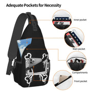 Crossbody Shoulder Hiking Backpack