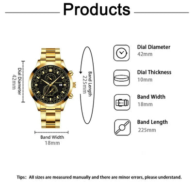 Luxury Stainless Steel Watches