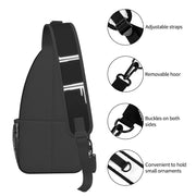 Crossbody Shoulder Hiking Backpack