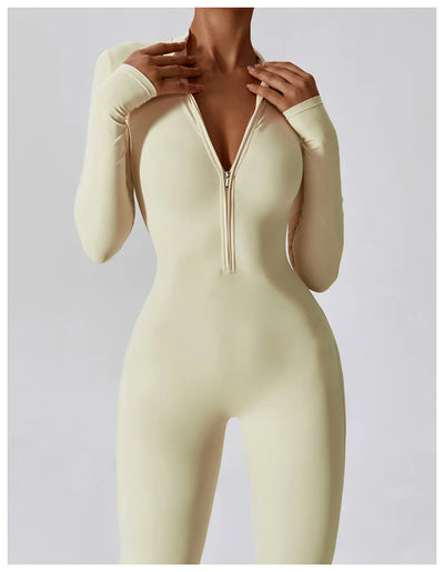 Long Sleeve Shapewear Bodysuit