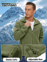 Full Zip Hiking Jackets Outdoor Camping Fleece Jacket