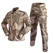 Men & Women Outdoor Green Camouflage Field Suit