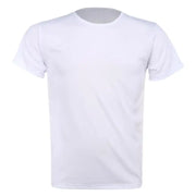 Waterproof T Shirt Solid Color Short-Sleeved Round Neck Men Women Hiking T-shirt