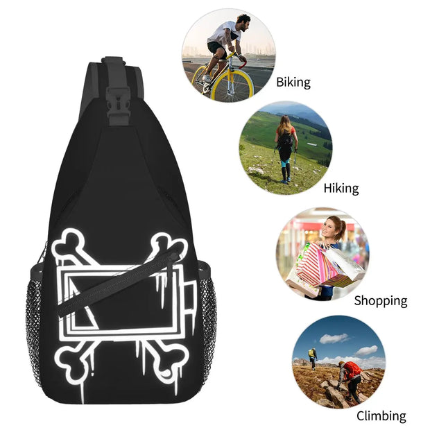 Crossbody Shoulder Hiking Backpack