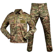 Men & Women Outdoor Green Camouflage Field Suit