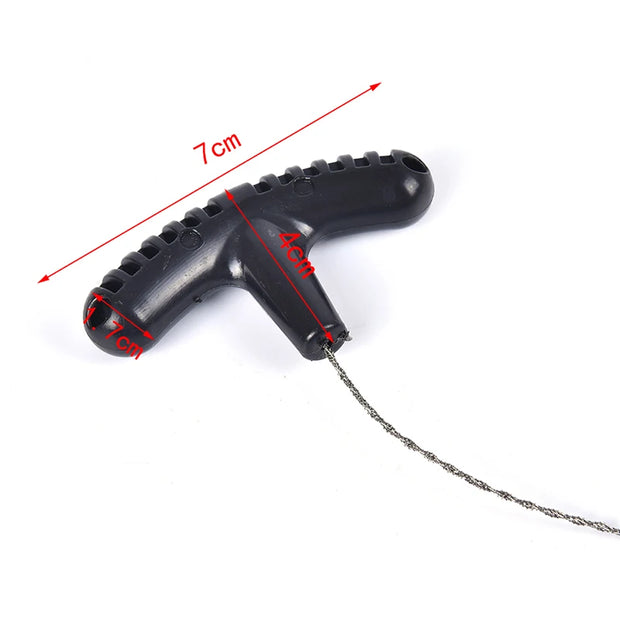 Manual Hand Steel Hiking Chain Saw