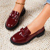 Patent Leather Glossy Loafers