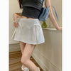 Bow Lace-up Skirt