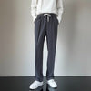 Draping Fitted Suit Pants