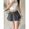 Bow Lace-up Skirt