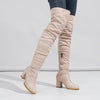 High-heeled Elastic Long Boots