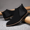 High-top Sleeve Suede Leather Boots