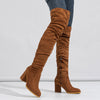 High-heeled Elastic Long Boots