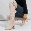 High-heeled Elastic Long Boots